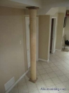 * * WOOD COLUMNS * *